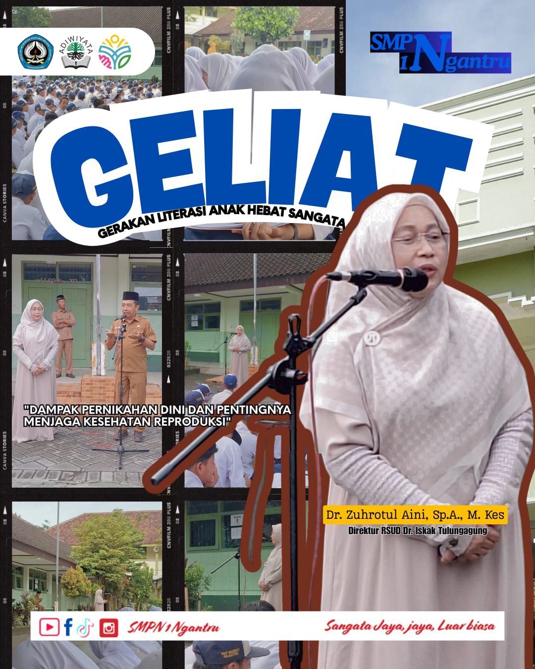 Program GELIAT (Gerakan Literasi Anak Hebat Sangata)