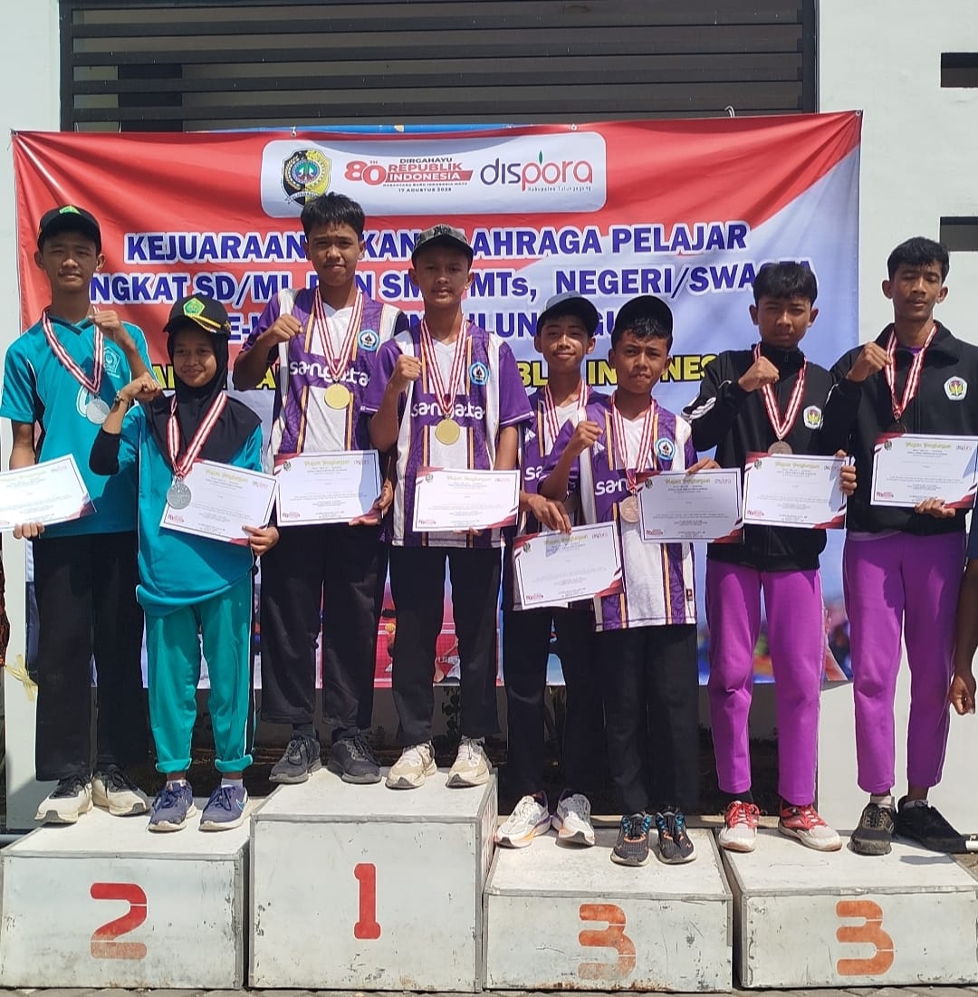 Petanque SMPN 1 Ngantru Tulungagung Borong Medali di Berbagai Level